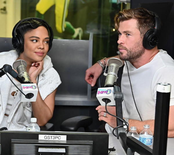 Chris Hemsworth’s co-star is absolutely besotted with him and who could blame her?