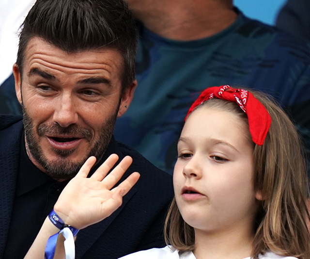 New pictures of Harper Beckham proves she’s EXACTLY like her dad – and not in the way you’d expect