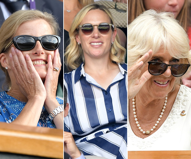 Royal aces! Camilla, Zara and Sophie step out at Wimbledon in three glamorous outfits