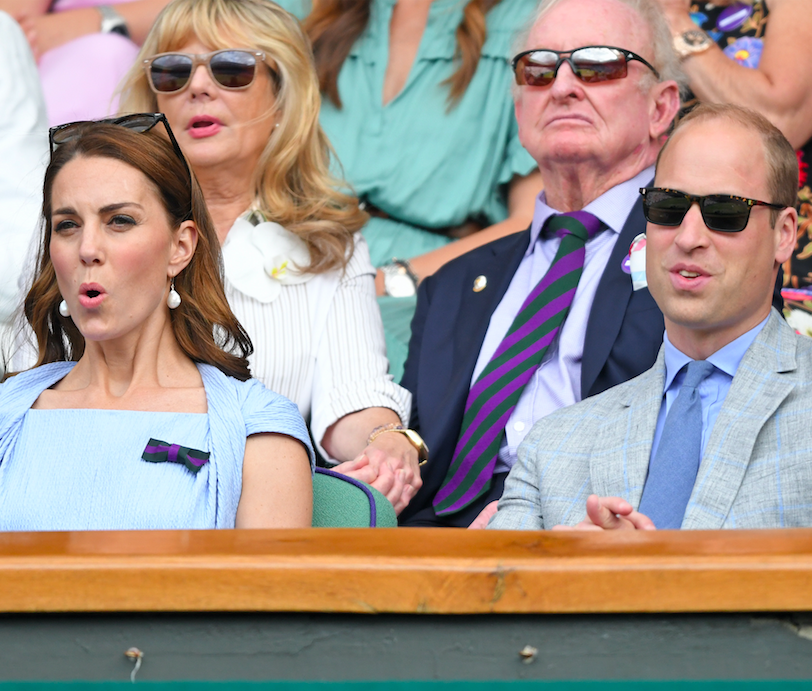 Kate and Wills surprise fans with glorious appearance at Wimbledon men’s final