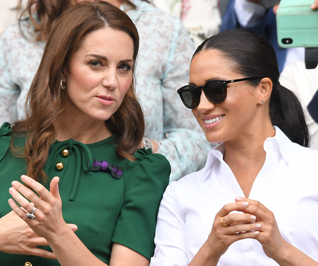 The unseen hand gesture Kate Middleton made to Meghan that’s put all those feud rumours to bed