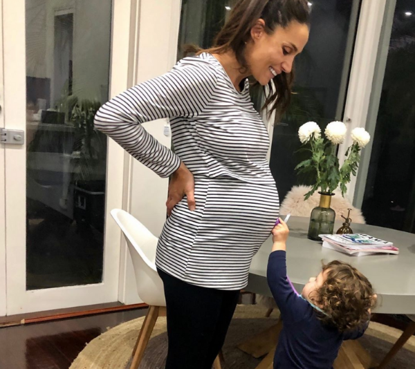 Sam and Snezana Wood share the most ADORABLE photos of Willow waiting patiently for her little sister