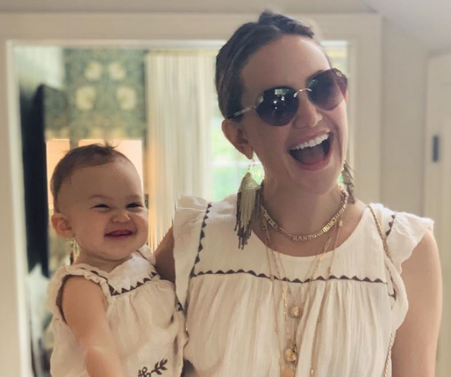 Kate Hudson’s latest pics of herself twinning with mini-me daughter, Rani Rose are too much!