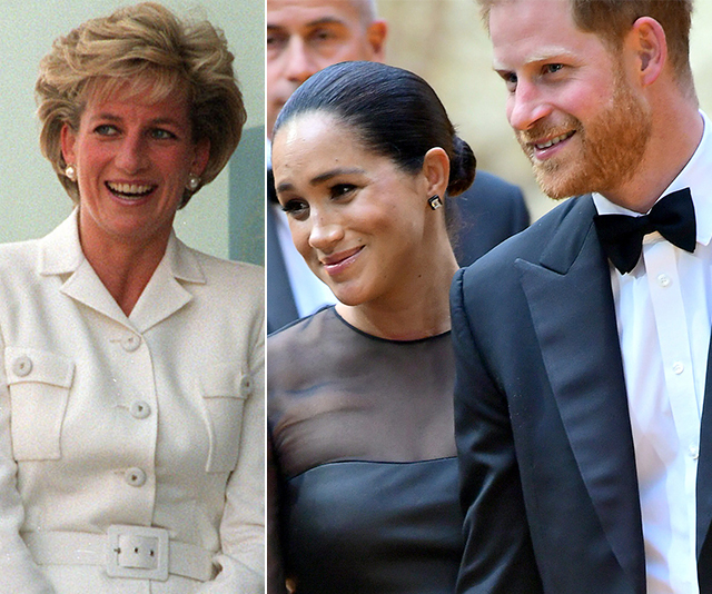 Prince Harry and Duchess Meghan just shared a surprise public tribute to Princess Diana