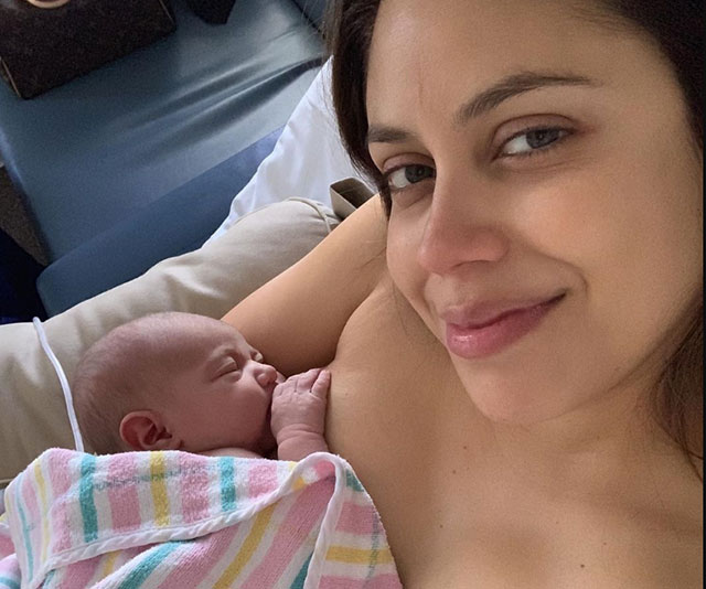 Baby joy! The Voice star gives birth to gorgeous daughter