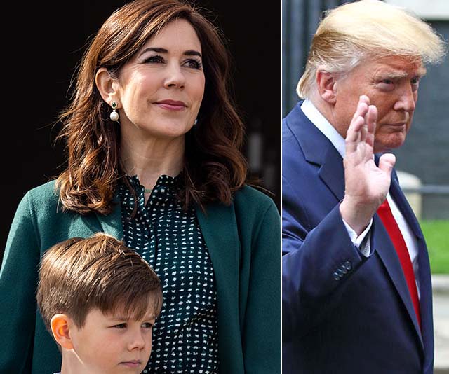 President Trump’s “surprise” for Crown Princess Mary and her family
