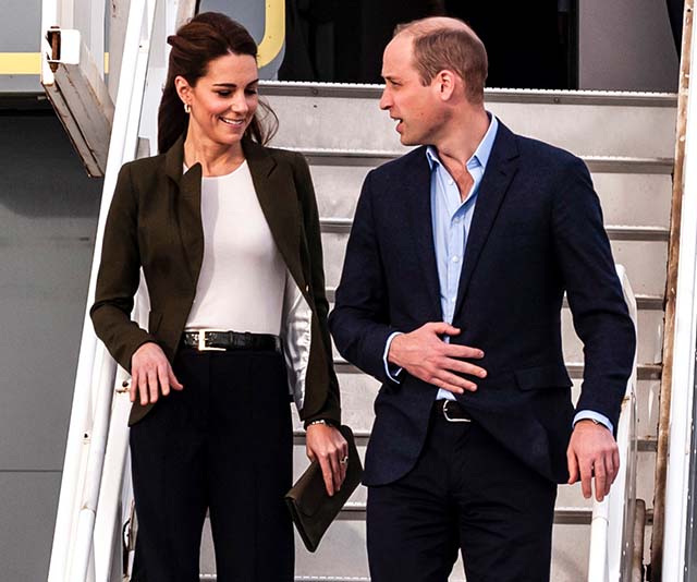 Prince William and Duchess Catherine touch down in Balmoral for special visit
