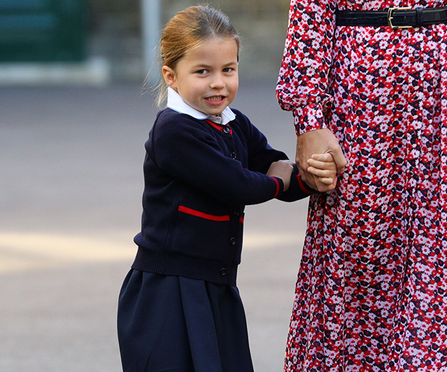 Did you spot the special detail on Princess Charlotte’s school bag?