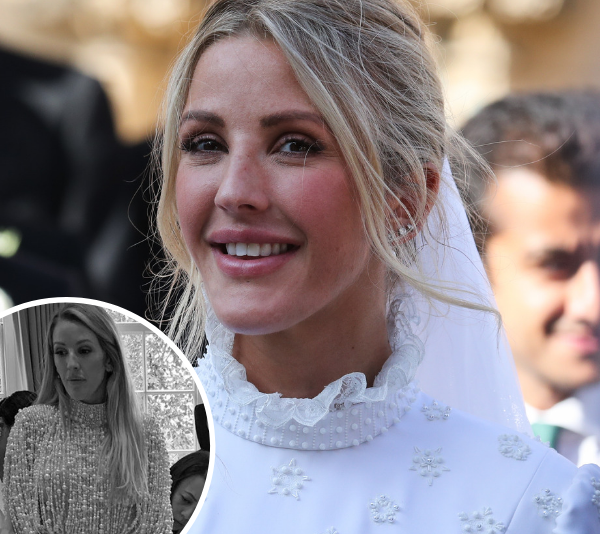 Ellie Goulding drops brand new photo of her gorgeous wedding reception dress