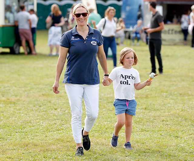 Zara Tindall had the cutest ice cream date with daughter Mia at the Gatcombe Horse Trials