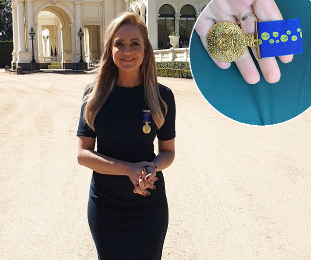 Carrie Bickmore’s hilarious story of how she lost her Order of Australia medal
