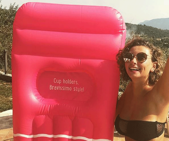 Seriously, you can now buy a pool lounge designed specifically for bigger-busted women