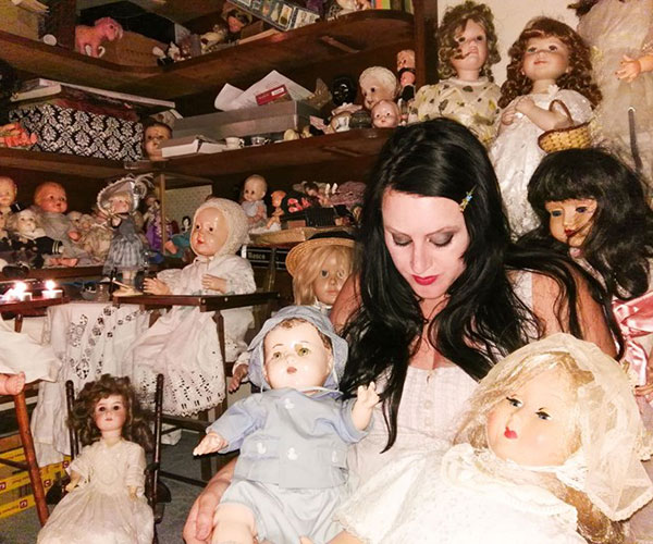 Real life: I live with 800 haunted dolls