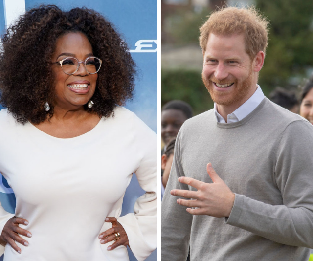 Royal dream team! Prince Harry and Oprah join forces for a very special project