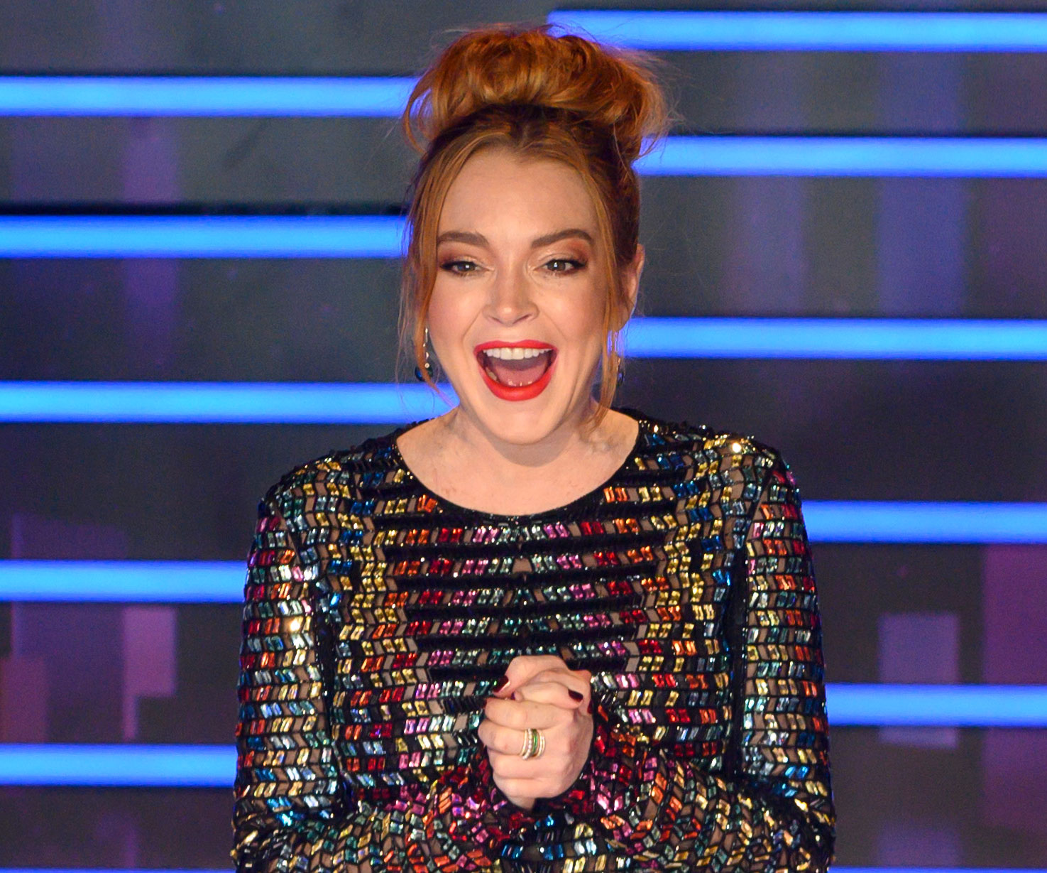 The Masked Singer Australia’s Lindsay Lohan reveals the reason she’d never mask up