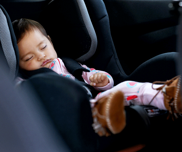 Parents are driving 1,500km a year to get their baby to sleep