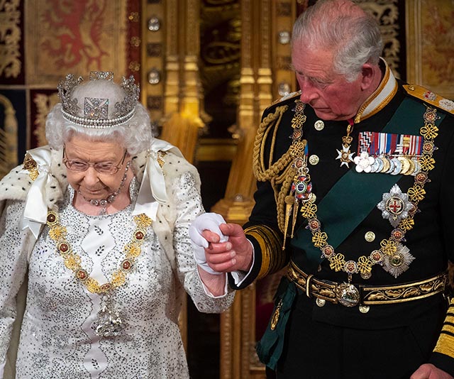The Queen wore her finest jewels for her latest engagement with Prince Charles – but there was one glaring thing missing