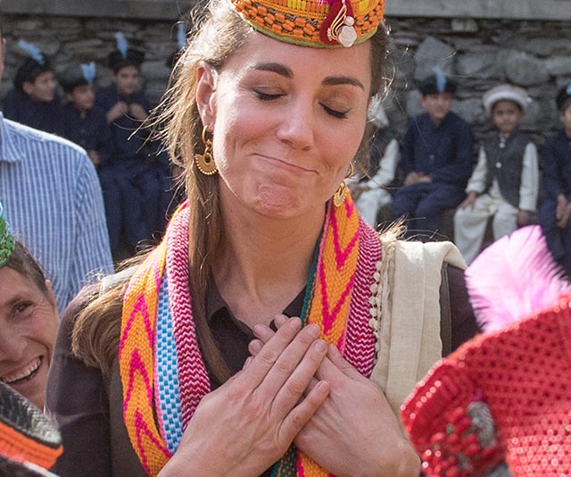 New picture shows the very special accessory Duchess Catherine brought with her to Pakistan