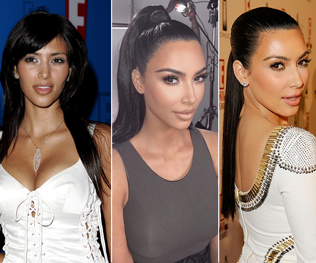 Kim Kardashian’s jaw-dropping beauty transformation through the years