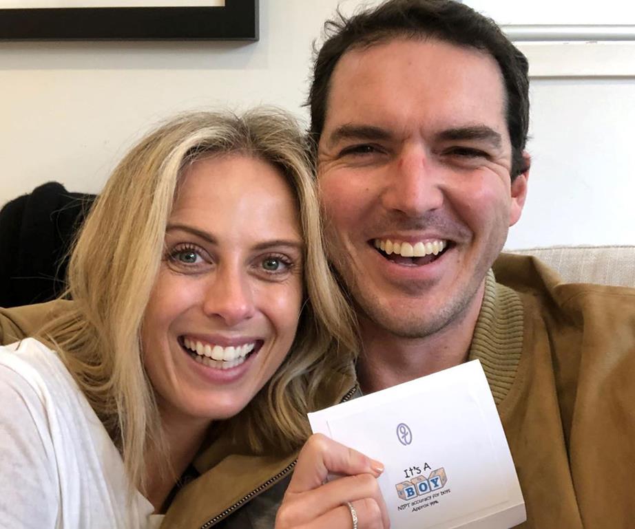 Congratulations! Sylvia Jeffreys and Peter Stefanovic welcome first child