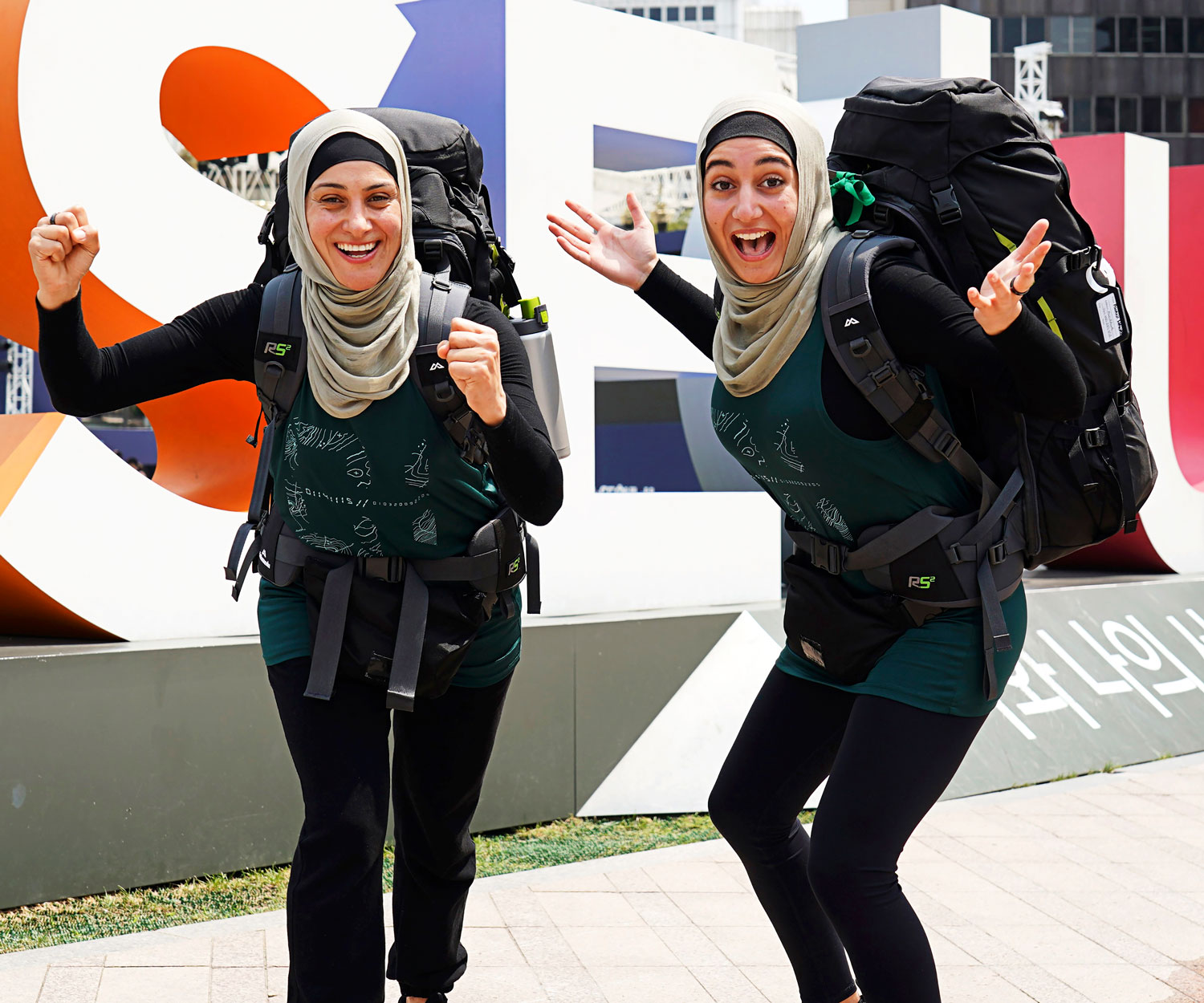 The Amazing Race Australia’s Rowah and Amani are out to smash Muslim stereotypes