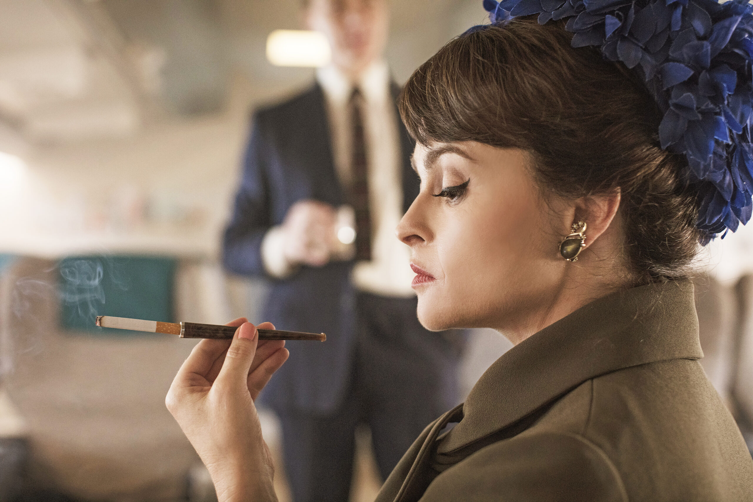 She may not play the monarch; but Helena Bonham Carter steals the screen as Princess Margaret in The Crown