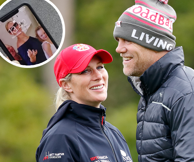 Mike Tindall accidentally just revealed an unseen (and adorable!) royal family pic saved on his phone