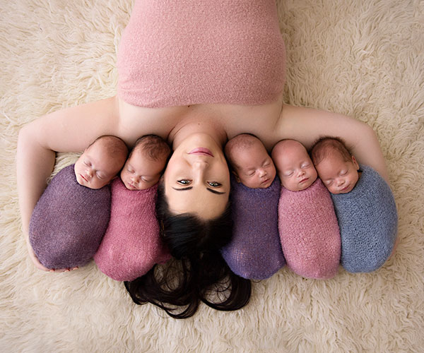 Real life: Inside my life as a mum of quintuplets