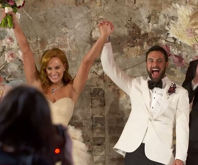 All the guests at Married At First Sight’s Jules and Cam’s wedding extravaganza