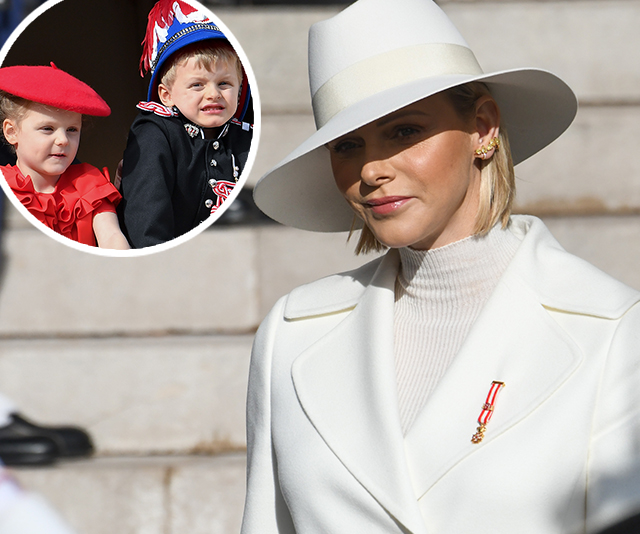 Princess Charlene of Monaco makes her most stylish statement yet as her children are pictured all grown up