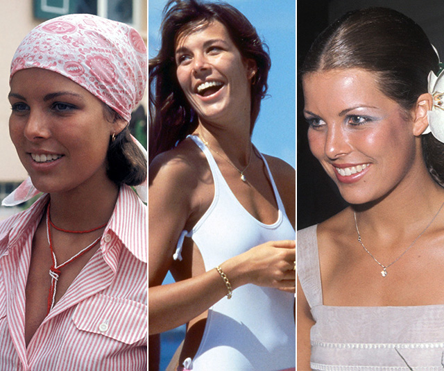 Here’s a casual reminder that Princess Caroline, the daughter of Grace Kelly, was the ultimate 1970s siren