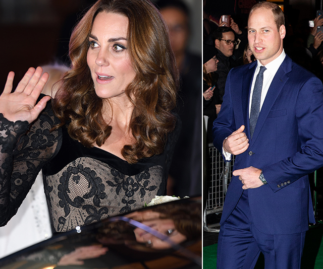 Duchess Catherine pulls out from awards night at the last minute due to the children, leaving Prince William to fly solo