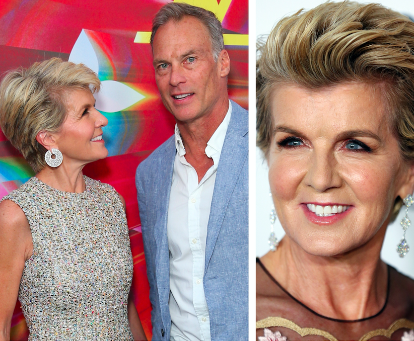 Aussie politics icon Julie Bishop casually just wore two completely different (and heavenly!) red carpet dresses within 24 hours