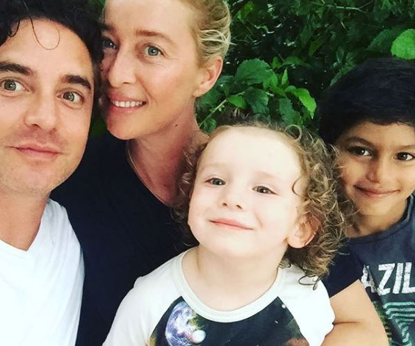 Vincent Fantauzzo on creating a magical new Christmas mural and celebrating the festive season with Asher Keddie and their boys