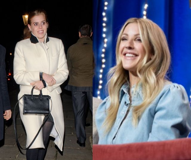 Princess Beatrice wrote Ellie Goulding some song lyrics via text- and they were exposed on TV!