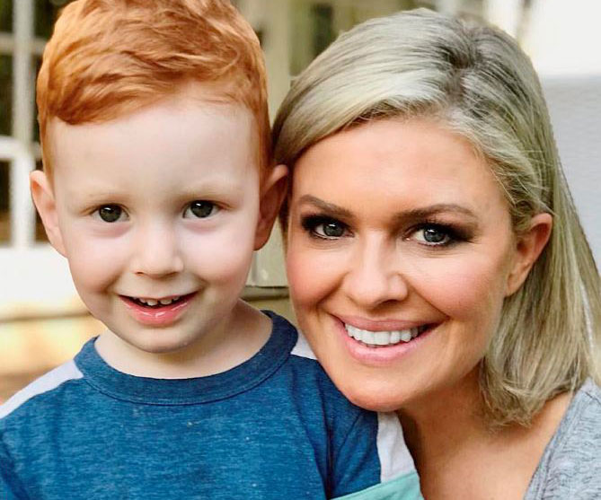 With her mother having died young, Emily Symons is determined to be there for her son Henry