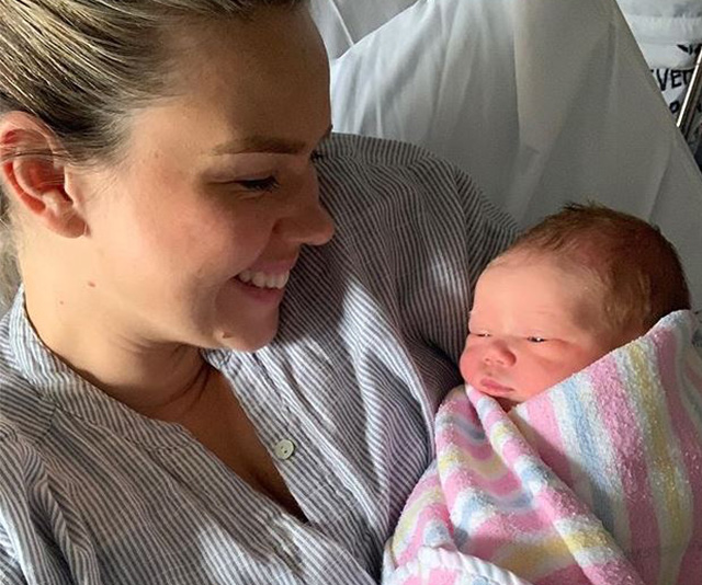 Edwina Bartholomew shares the first pics of her brand new baby girl – and she’s heaven!