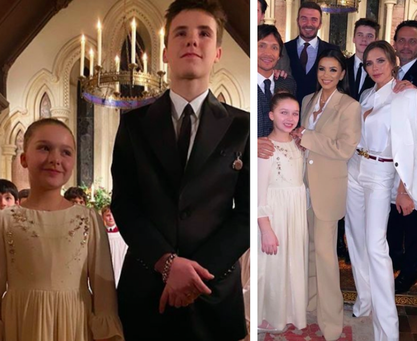 Victoria Beckham shares stunning new photos from her children’s baptism