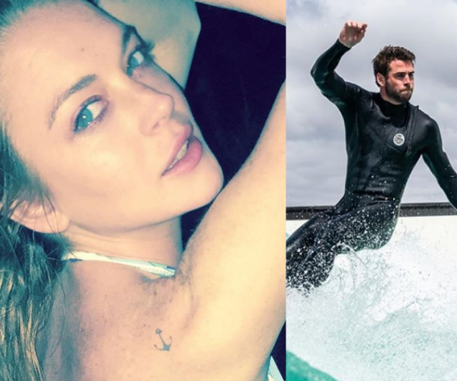 Lindsay Lohan caught Insta-flirting with Liam Hemsworth and the internet has lost it