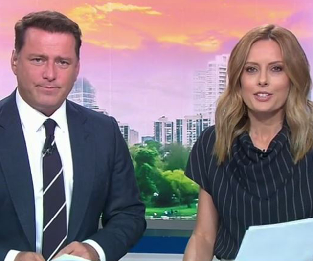 Allison Langdon made a cheeky swipe at co-host Karl Stefanovic on the new Today Show