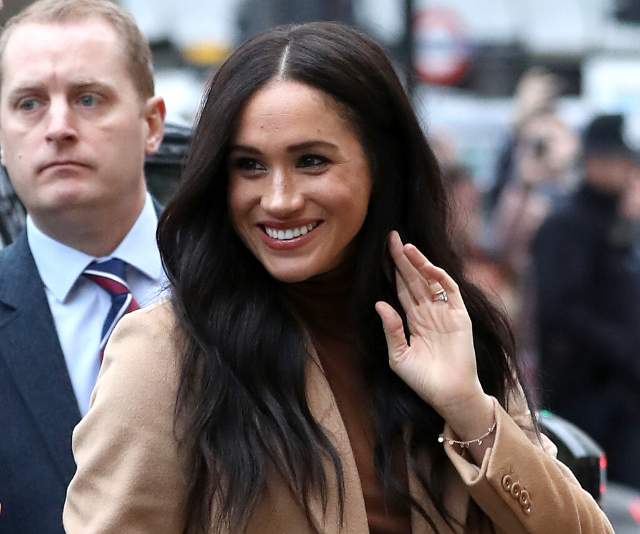 Duchess Meghan steps out with Prince Harry for the first time in 2020 in the outfit we’ll all be wearing this winter