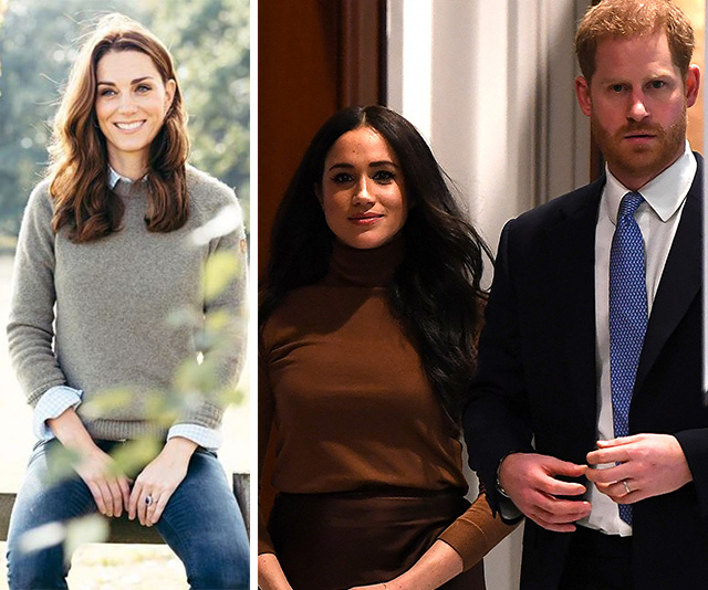 Palace drops unseen picture of Kate Middleton in the aftermath of Harry and Meghan’s shock announcement