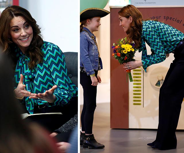 Beautiful new images of Duchess Catherine in Birmingham emerge as she launches a landmark survey in the UK
