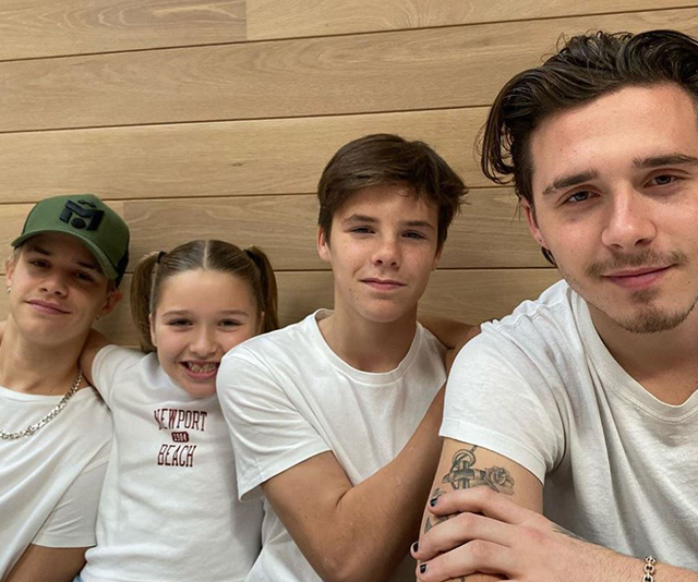 Brooklyn Beckham unveils three new tattoos honouring his brothers and sister
