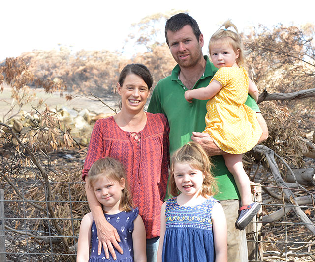REBUILD OUR TOWNS: Thanks to an army of angels, this bushfire affected family are hopeful once more