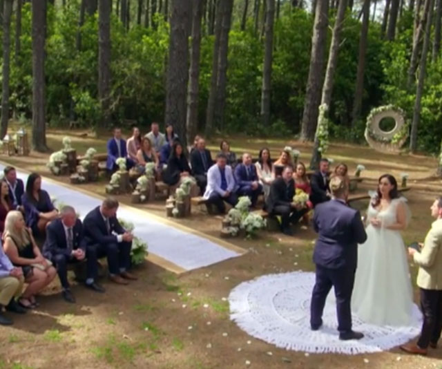 Married At First Sight couple Luke and Poppy’s wedding venue was almost destroyed by bushfires