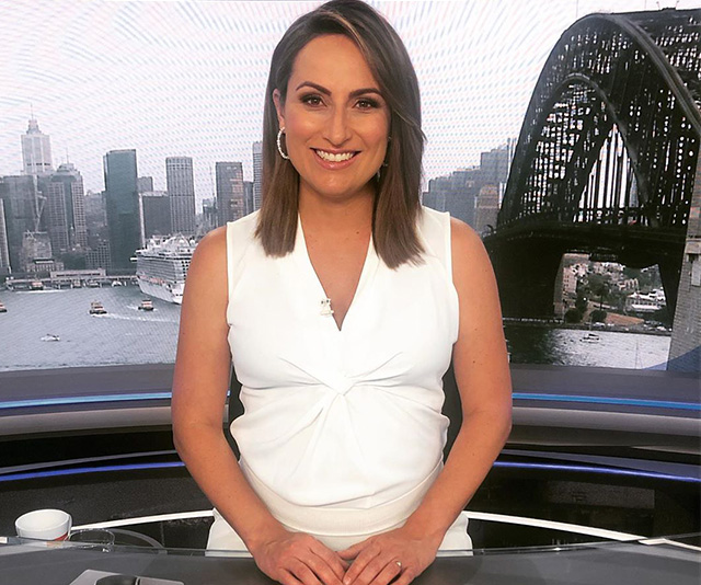 Channel Nine presenter Jayne Azzopardi gives birth to her first child!