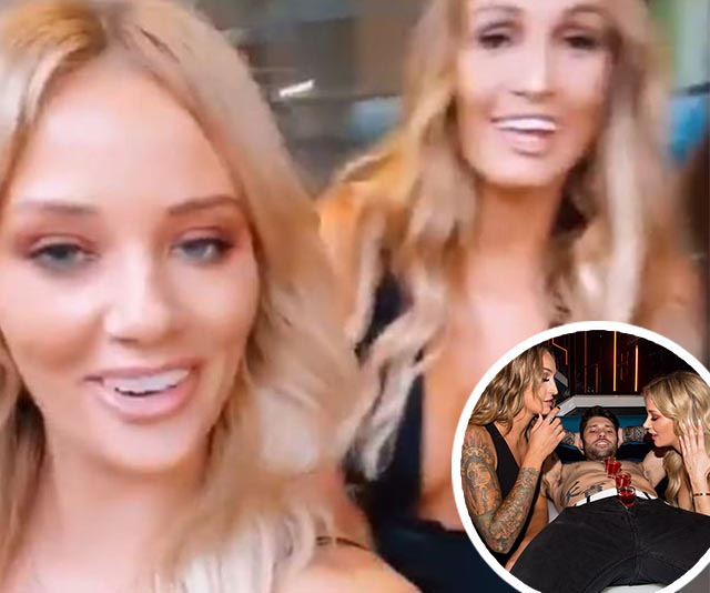 EXCLUSIVE PICS: MAFS’ Hayley Vernon and Jessika Power do body shots off a male stripper during wild night out