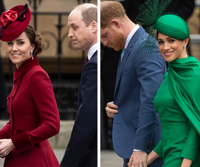 The Fab Four finale! Kate & Wills join Meghan & Harry for last appearance as senior royals