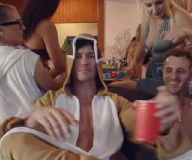 EXCLUSIVE: Married At First Sight’s Drew Brauer defends his controversial “Kick Ons”  music video